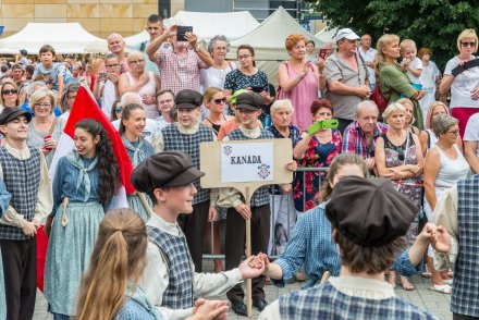 Korowód 56.Tygodnia Kultury Beskidzkie